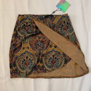 Missguided Patterned Skirt